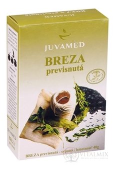 JUVAMED bříza bělokorá - LIST bylinný čaj sypaný 1x40 g