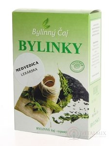 JUVAMED Medvědice lékařská - LIST bylinný čaj sypaný 1x30 g