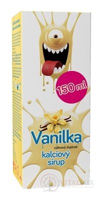 VULM kalciové sirup Vanilka 1x150 ml