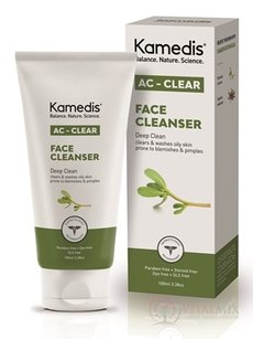 Kameda AC-CLEAR FACE CLEANSER čistící gel na obličej (inov.2020) 1x100 ml