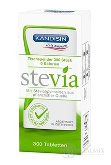 KANDISIN Stevia sladidlo tablety 1x300 ks