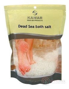 Kawar SŮL Z MRTVÉHO MOŘE koupelová sůl, kapsa 1x1000 g