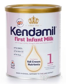 KENDAMIL 1 počáteční kojenecké mléko s DHA (0 - 6 měsíců) 1x400 g