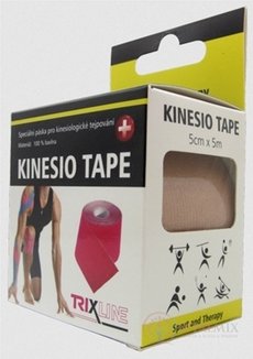 Kinesio TAPE TRIXLINE tělová, 5 cm x 5 m, 1x1 ks