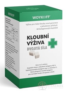 kloubní výživa dvojitá síla - Woykoff kolagenová kostky 1x60 ks