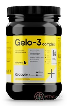 Kompava GELO-3 complex prášek, příchuť exotiky, 1x390 g