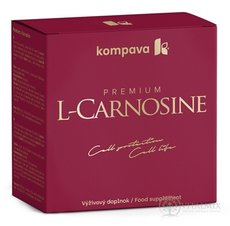 Kompava Premium L-Carnosine + Dárek cps 60 ks + ACIDO FIT pomeranč tbl eff 10 ks grátis, 1x1 set