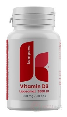 Kompava Vitamin D3 cps 1x60 ks