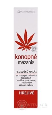 Konopné mazání hřejivé 1x100 ml