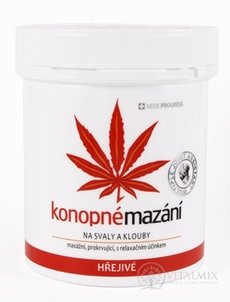 Konopné mazání hřejivé 1x250 ml