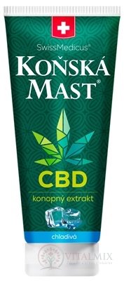 KOŇSKÁ MAST s CBD chladivá bylinný balzám 1x200 ml