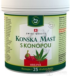 KOŇSKÁ MAST S konopí HŘEJIVÁ 1x250 ml