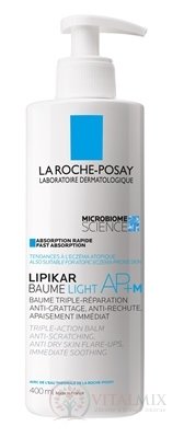 LA ROCHE-POSAY LIPIKAR BAUME LIGHT AP+ M relipidační tělový balzám 1x400 ml