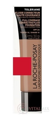 LA ROCHE-POSAY TOLERIANE MAKE-UP SPF25 15 korektivní make-up s ochranným faktorem 1x30 ml