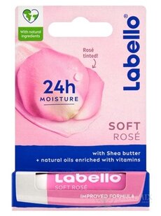 Labello SOFT ROSE tónovací balzám na rty 1x4,8 g
