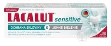 LACALUT sensitive zubní pasta ochrana skloviny &amp; jemné bělení (+ DUO enzym komplex) 1x75 ml