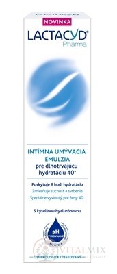 LACTACYD Pharma pro dlouhotrvající hydrataci 40+ intimní mycí emulze 1x250 ml