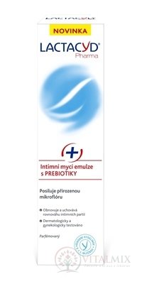 LACTACYD Pharma s PREBIOTIKAMI intimní mycí emulze 1x250 ml