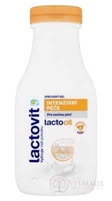 Lactovit Lactooil Sprchový gel intenzivní péče, na suchou pleť 1x300 ml