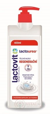 Lactovit Lactourea Tělové mléko Regenerační, s lactosomas 1x400 ml