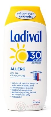 Ladival Allergy SPF 30 gel na opalování 1x200 ml