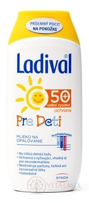 Ladival PRO DĚTI SPF 50+ mléko na opalování 1x200 ml