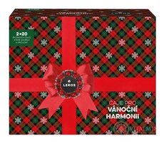 LEROS ČAJE PRO VÁNOČNÍ HARMONII 5 čaj Bylinkové Vánoce 20x2 g + čaj Kouzelné Vánoce 20x2 g, 1x1 set