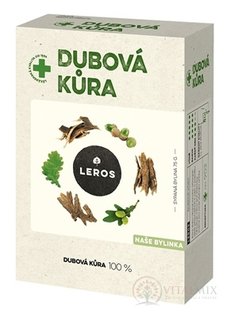 LEROS DUBOVÁ KŮRA sypaná bylina (inov. 2022) 1x75 g