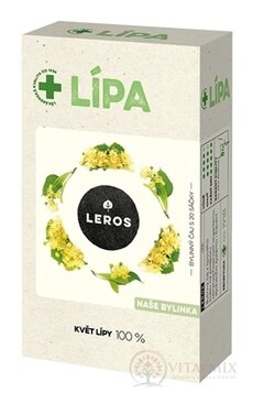 LEROS LIPA bylinný čaj, nálevové sáčky (inov.2021) 20x1,5 g (30 g)