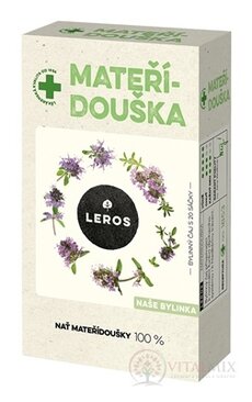 LEROS MATERINA DOUŠKA bylinný čaj, nálevové sáčky (inov.2021) 20x1,5 g (30 g)