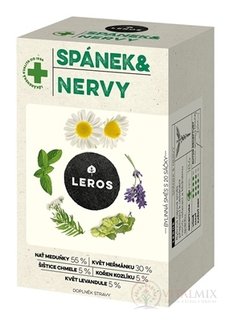 LEROS SPÁNEK A NERVY nálevové sáčky (inů. 2021) 20x1,3 g (26 g)
