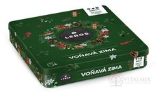 LEROS VOŇAVÁ ZIMA výběr bylinných čajů, 9 druhů po 5 nálevových sáčcích (inov. 2022), 1x1 set