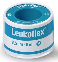 LEUKOFLEX náplast na cívce, 2,5cm x 5m, 1x1 ks
