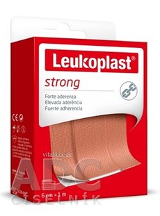 Leukoplast STRONG náplast na rány 6cm x 1m, pás, (inov.2020 / 2021) 1x1 ks