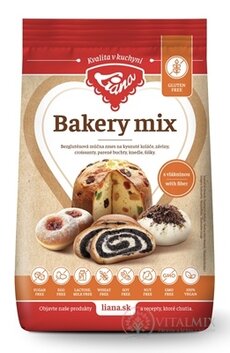 Liána Bakery mix plv (moučná bezlepková směs na kynuté těsto) 1x1000 g