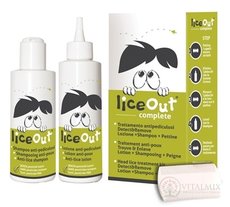 LiceOut complete šampon 125 ml + lotion 125 ml + hřeben, 1x1 set