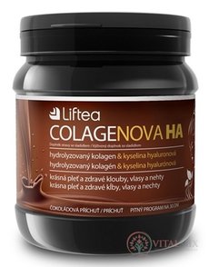 LIFTEA COLAGENOVA HA prášek na přípravu nápoje, čokoládová příchuť 1x420 g