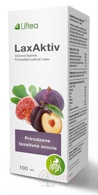 LIFTEA LaxAktiv KIDS tekutina (roztok) 1x100 ml