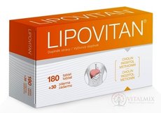 LIPOVITAN tbl 180 + 30 zdarma (210 ks)