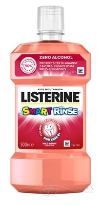 LISTERINE Smart Rinse Mild Berry ústní voda 1x500 ml