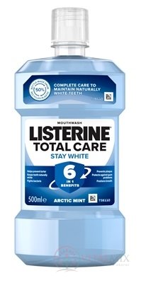 LISTERINE TOTAL CARE STAY WHITE ústní voda 1x500 ml