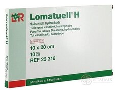 LOMATUELL H TYL PARAFINOVÝ 10x20cm sterilní 1x10 ks