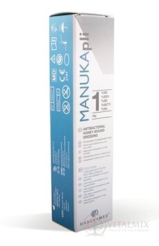 MANUKApli antibakteriální medový gel na rány 1x44 g