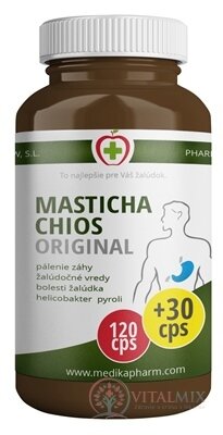 MASTICHA CHIOS Originál - Medika Pharm cps 120+30 zdarma (150 ks)