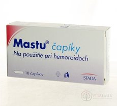 Mastu čípky při hemoroidech, 1x10 ks