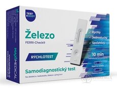 MAXIMEDICAL Rychlotest Železo samodiagnostický test z krve, 1x1 set