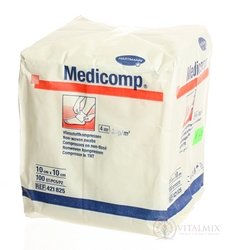 Medicomp kompres z netkaného textilu, nesterilní (10x10 cm) 1x100 ks