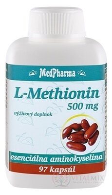 MedPharma L-Methionin 500 mg cps 1x97 ks