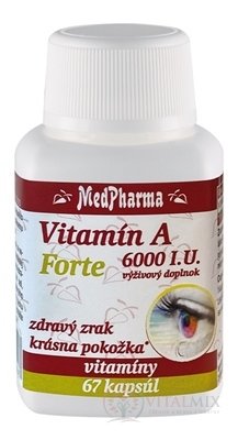 MedPharma Vitamin A 6000 IU Forte cps 1x67 ks