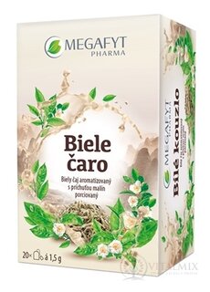 MEGAFYT Bílé kouzlo bílý čaj s příchutí malin 20x1,5 g (30 g)